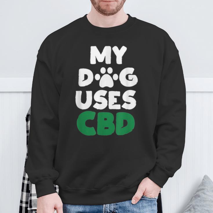 Cbd Öl Für Hunde Sweatshirt Geschenke für alte Männer