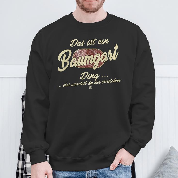 Das Ist Ein Baumgart Ding Family Baumgart S Sweatshirt Geschenke für alte Männer