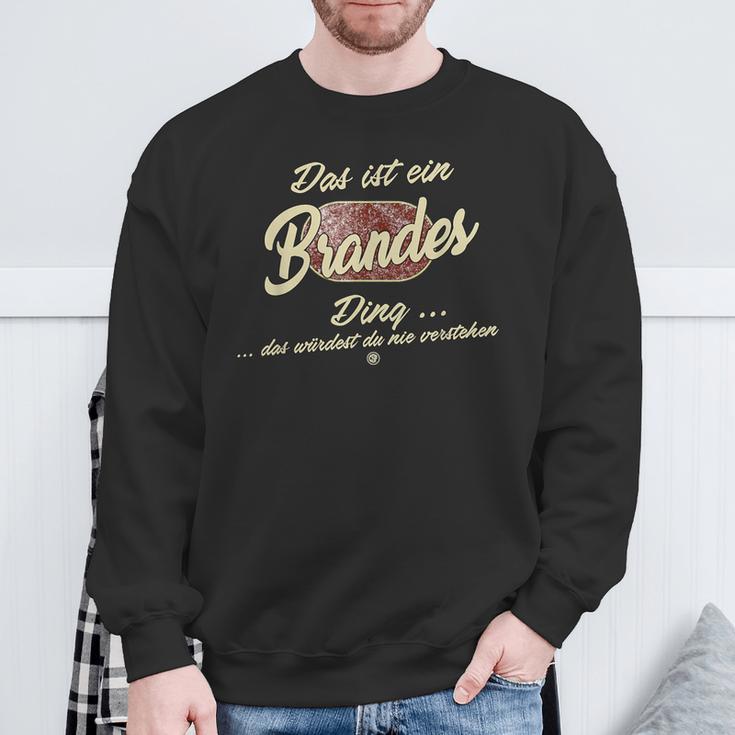 Das Ist Ein Brandes Ding Family Brandes Sweatshirt Geschenke für alte Männer