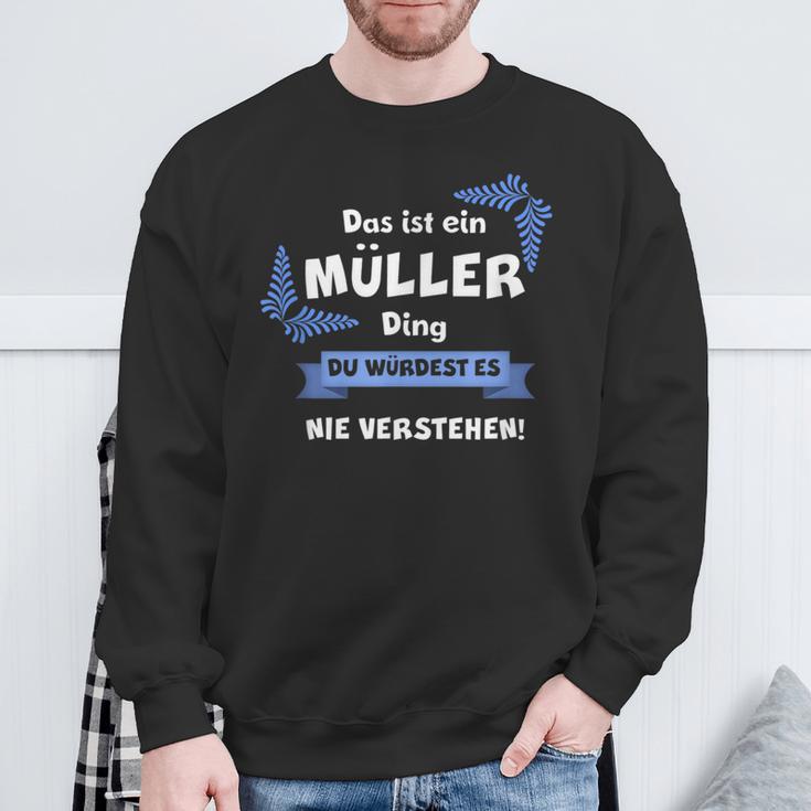 Das Ist Ein Muler Ding Du Würdest Es Nicht Untersteh Sweatshirt Geschenke für alte Männer