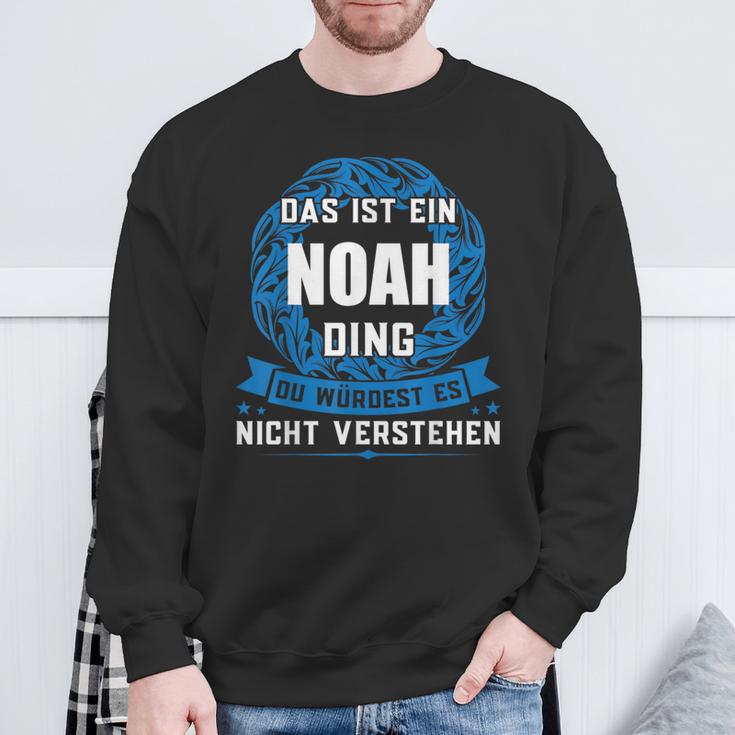 Das Ist Ein Noah Ding First Name Sweatshirt Geschenke für alte Männer