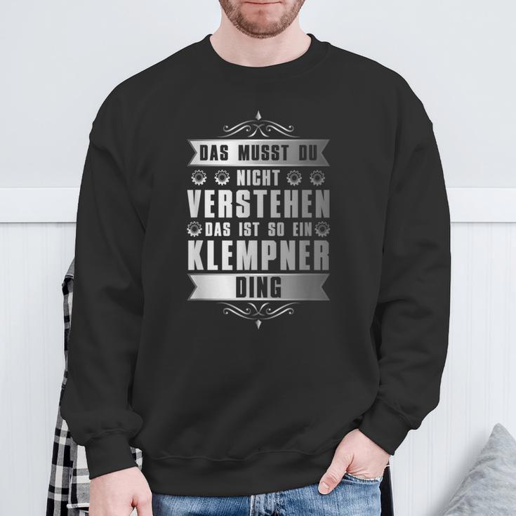 Das Ist So Ein Klempner Ding Spengler Sweatshirt Geschenke für alte Männer