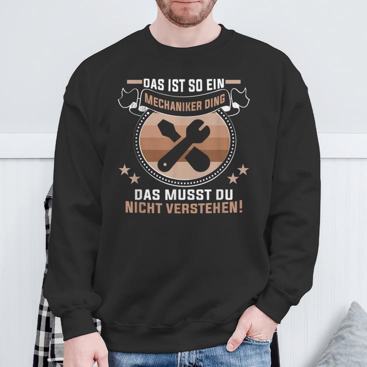 Das Ist So Ein Mechaniker Ding Tuner Car Mechanic Sweatshirt Geschenke für alte Männer