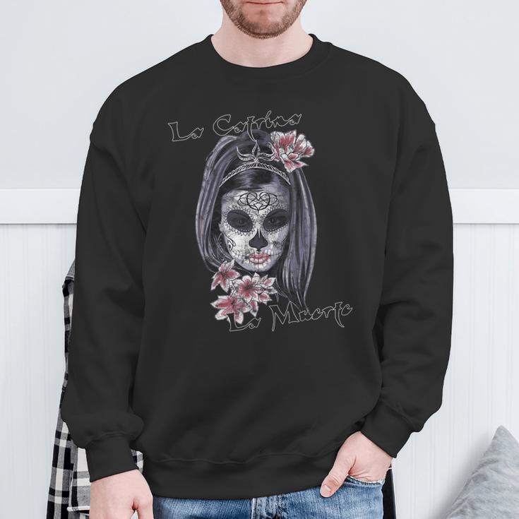 Dia De Los Muertos La Catrina Sweatshirt Geschenke für alte Männer