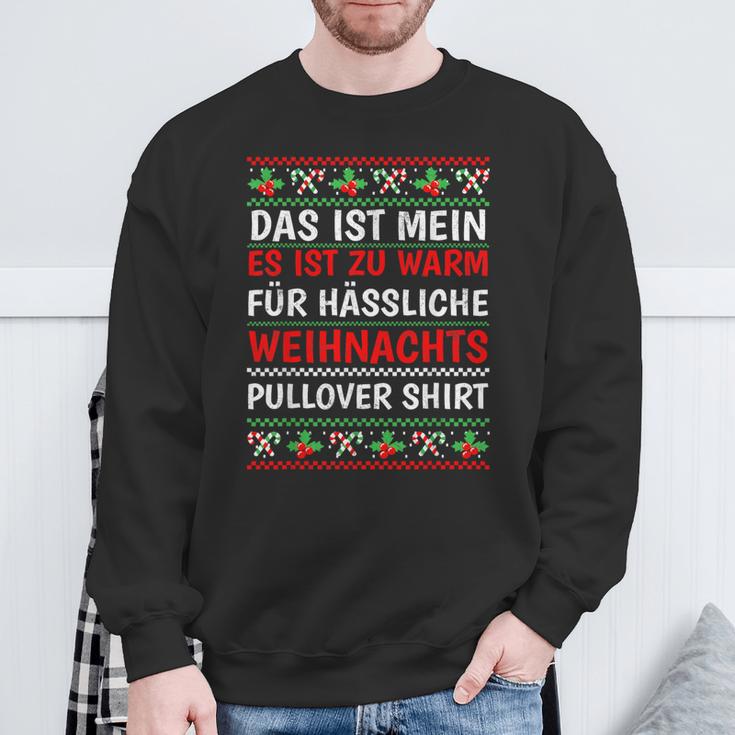 Es Ist Zu Warm Für Hässliche Weihnachtss Sweatshirt Geschenke für alte Männer