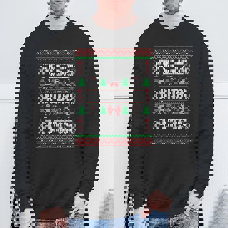 Feliz Navidad Putos Mexican Christmas Sweater Sweatshirt Gifts for Old Men