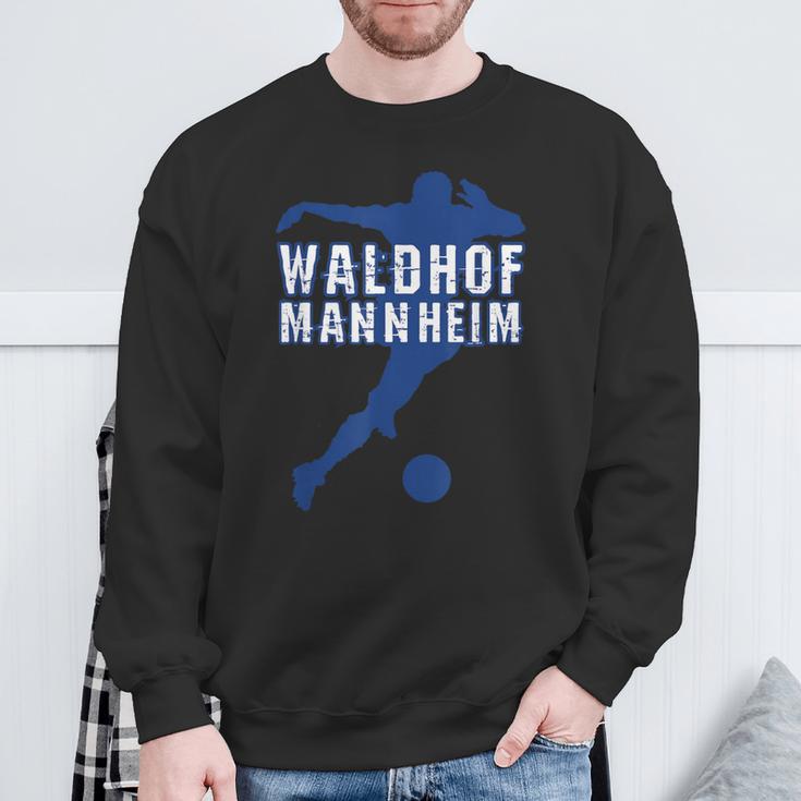 Football Kicken Club Waldhof Fan Baden Württemberg Sweatshirt Geschenke für alte Männer