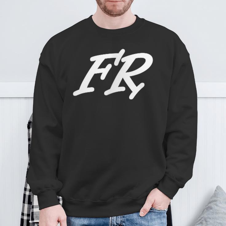 Fr Initials First Name F Surname R All Names With F Sweatshirt Geschenke für alte Männer