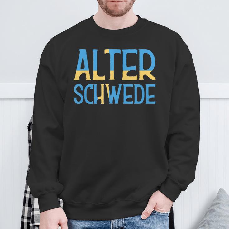 Old Swede Proverb Sweatshirt Geschenke für alte Männer