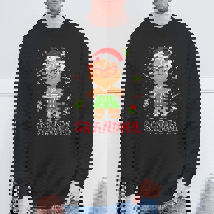 Gingerbread Grandma Buffalo Plaid Christmas Shirt Mama Sweatshirt Gifts for Old Men