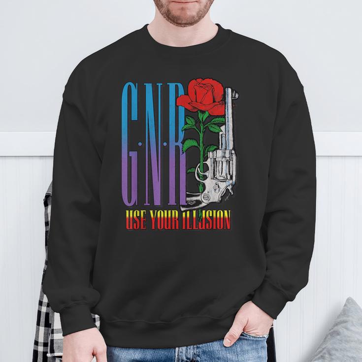 Guns N' Roses Illusions Tour Sweatshirt Geschenke für alte Männer