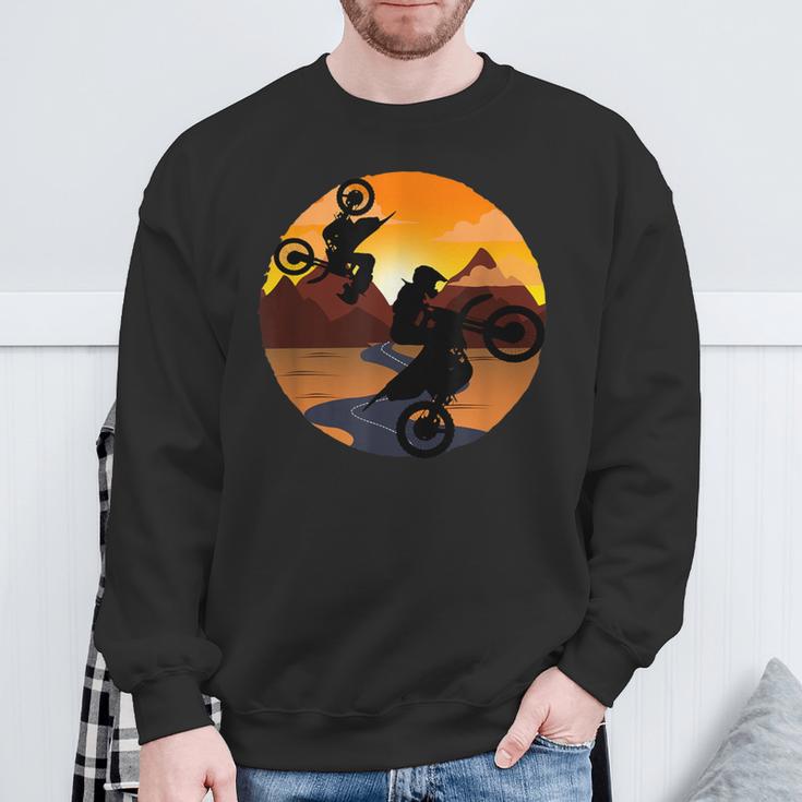 Hard Enduro Dirt Biking Is My Ding Sweatshirt Geschenke für alte Männer