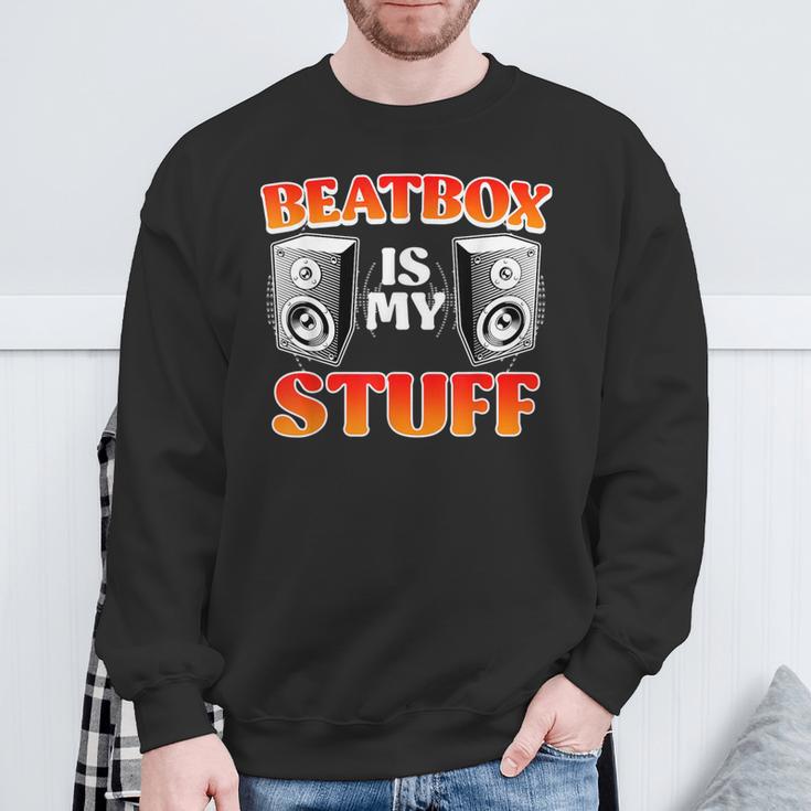 Hiphop Beatbox Is My Ding Singing Sweatshirt Geschenke für alte Männer