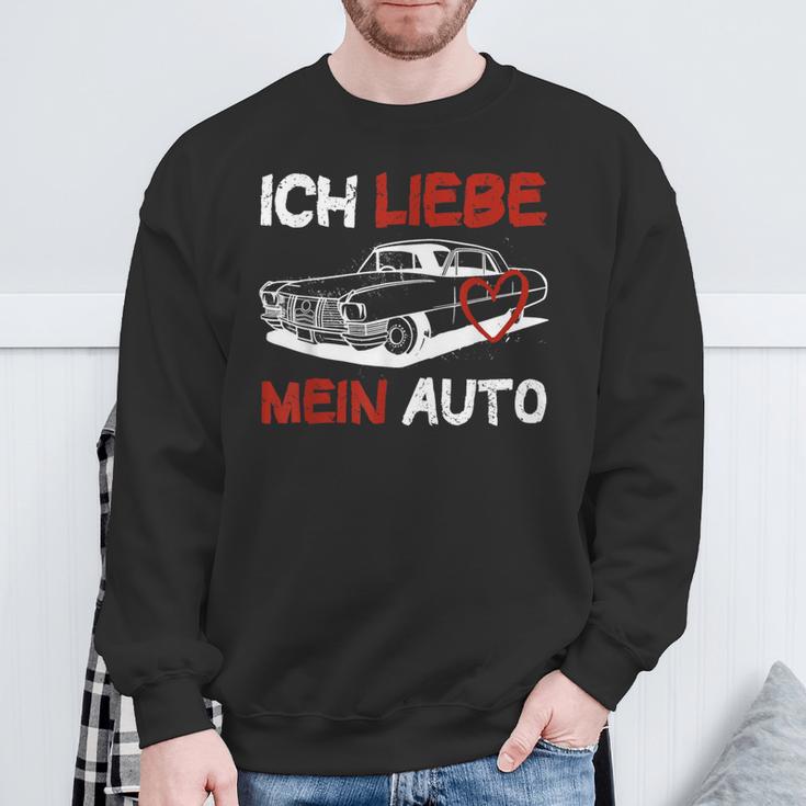 Ich Liebe Mein Auto Sweatshirt Geschenke für alte Männer