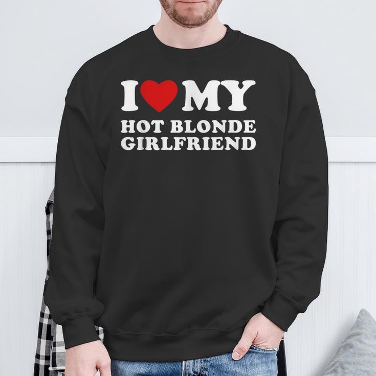 'Ich Liebe Meine Heiße Blonde' Sweatshirt Geschenke für alte Männer