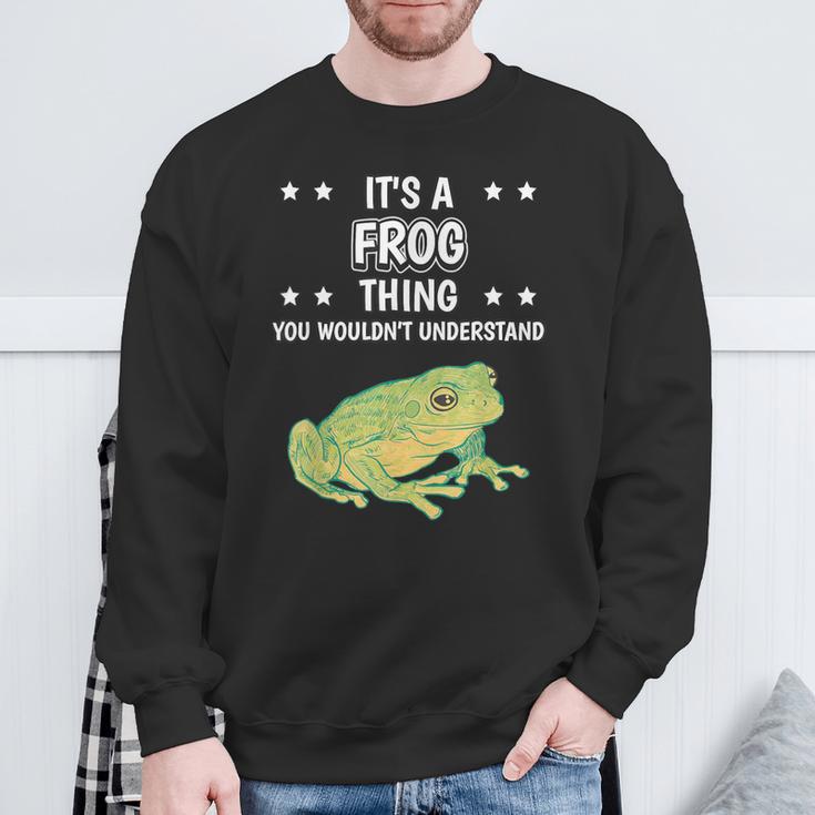 Ist So Ein Frosch Ding Sweatshirt Geschenke für alte Männer