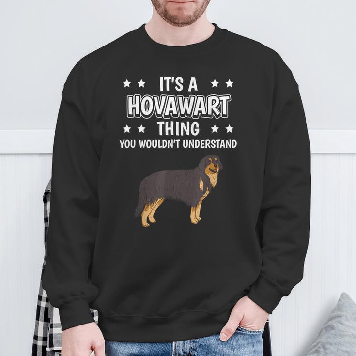 Ist So Ein Hovawart Ding Lustiger Spruch Hovawarts Sweatshirt Geschenke für alte Männer