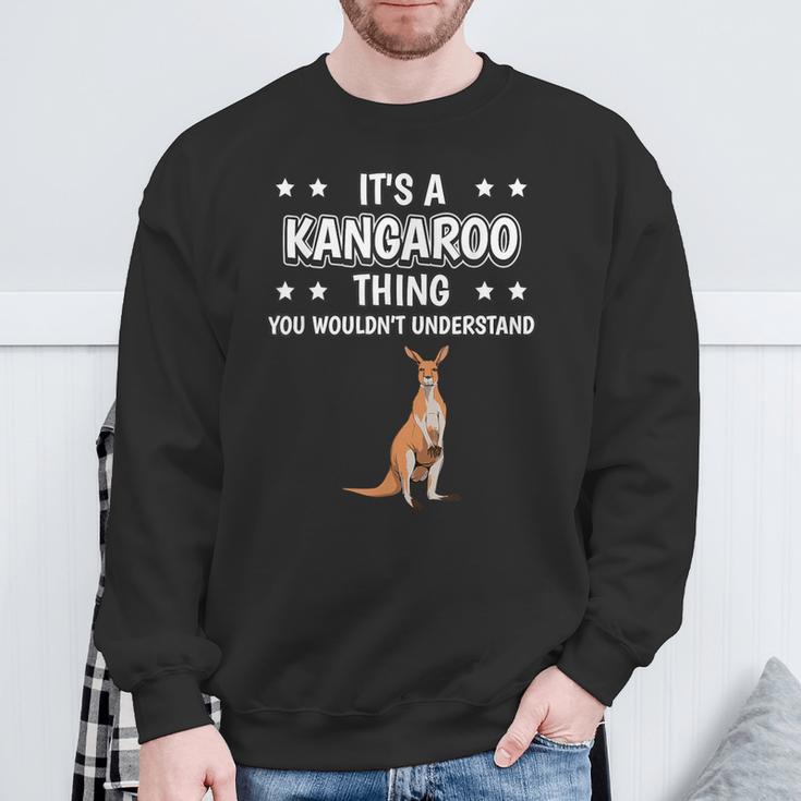 Ist So Ein Kangaroo Ding Saying Kangaroo Sweatshirt Geschenke für alte Männer