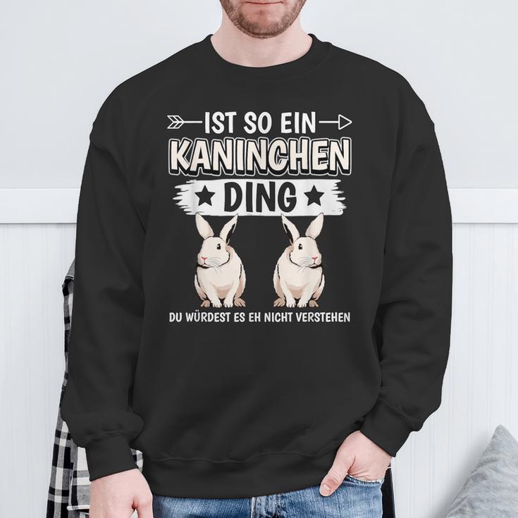 Ist So Ein Rabinchen Ding Rabbit Sweatshirt Geschenke für alte Männer