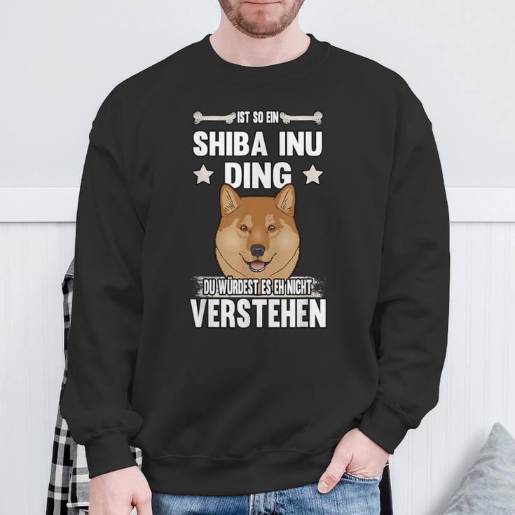 Ist So Ein Shiba Inu Ding Sweatshirt Geschenke für alte Männer