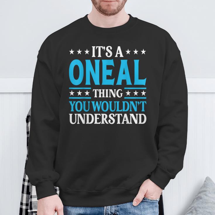 It's A Oneal-Thing Last Name Family Name Oneal Sweatshirt Geschenke für alte Männer