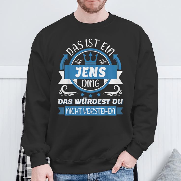 Jens Name First Name Day Das Ist Ein Jens Ding Sweatshirt Geschenke für alte Männer