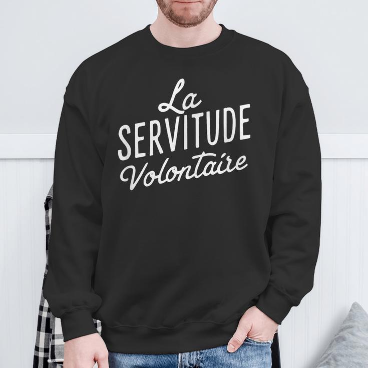 La Servitudeolontaire Sweatshirt Geschenke für alte Männer