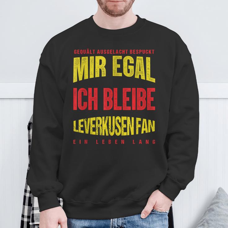 Mir Egal Ich Bleibe Leverkusen Fan Football Fan Club Sweatshirt Geschenke für alte Männer