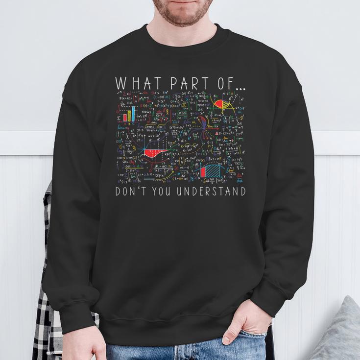 Which Part Of Understst You Nicht Engineer Sweatshirt Geschenke für alte Männer