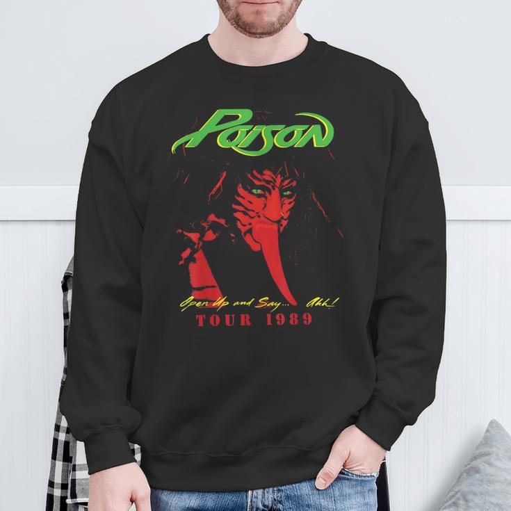 Poison Tour 1989 Sweatshirt Geschenke für alte Männer