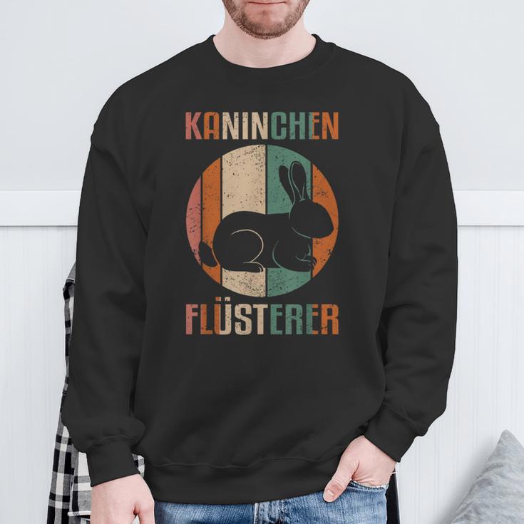 Rabbit Whisperer Sweatshirt Geschenke für alte Männer