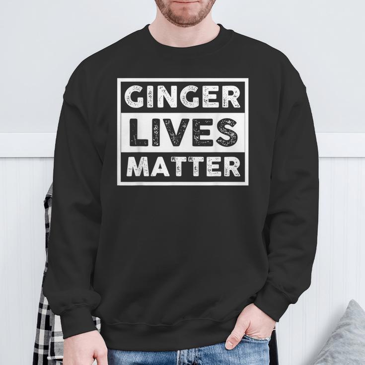 Redhead Ginger Lives Matter Sweatshirt Geschenke für alte Männer