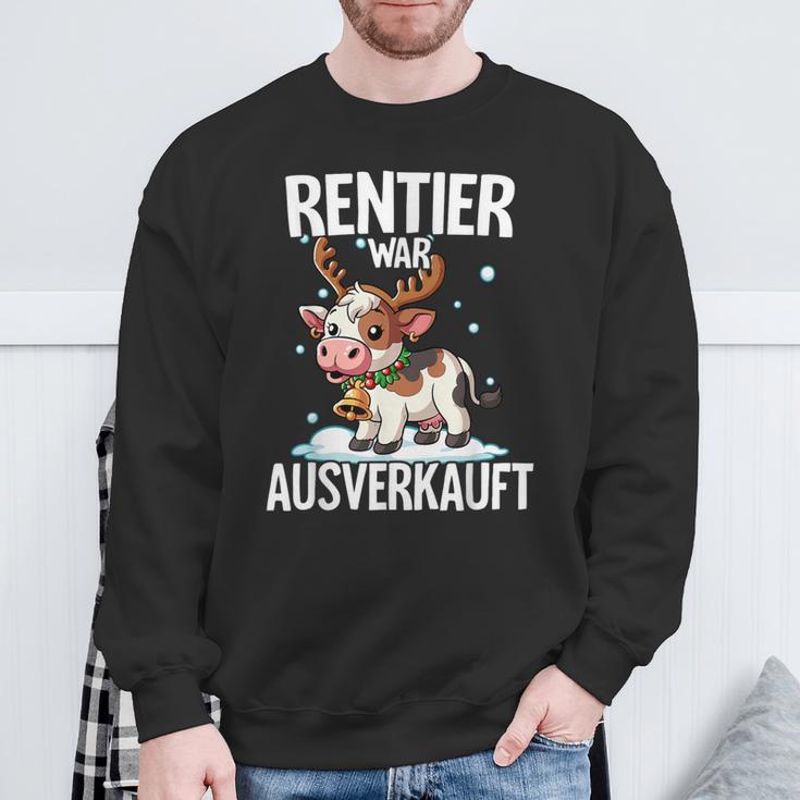 Reindeer War Ausverkauft Christmas Sweatshirt Geschenke für alte Männer