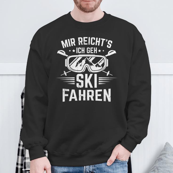 Skier Mir Reichts Ich Geh Skiing Winter Sports Sweatshirt Geschenke für alte Männer