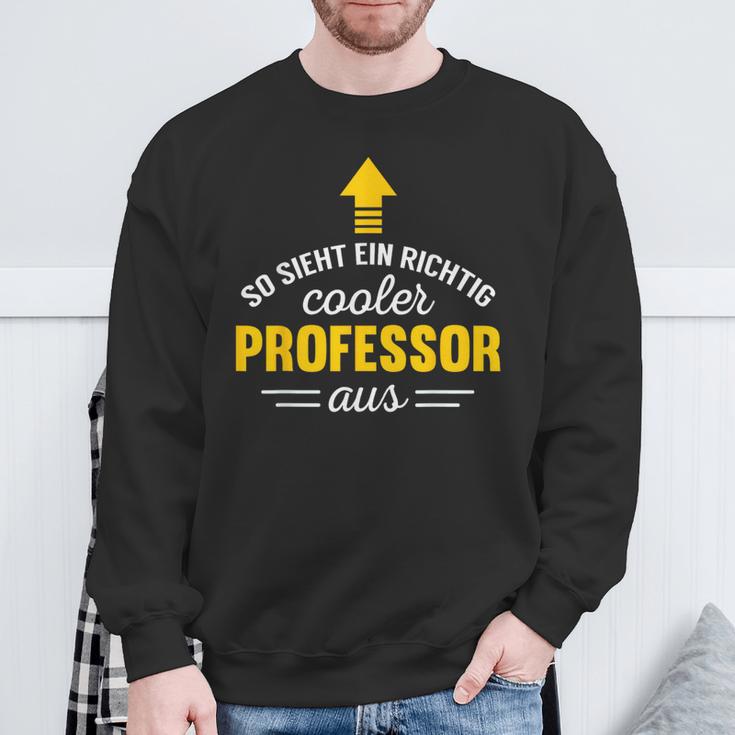 So Sieht Ein Cooler Professor Aus Sweatshirt Geschenke für alte Männer