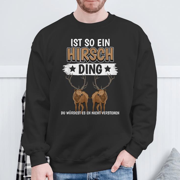 Stag Rotwild Sachen Ist So Ein Stag S Sweatshirt Geschenke für alte Männer