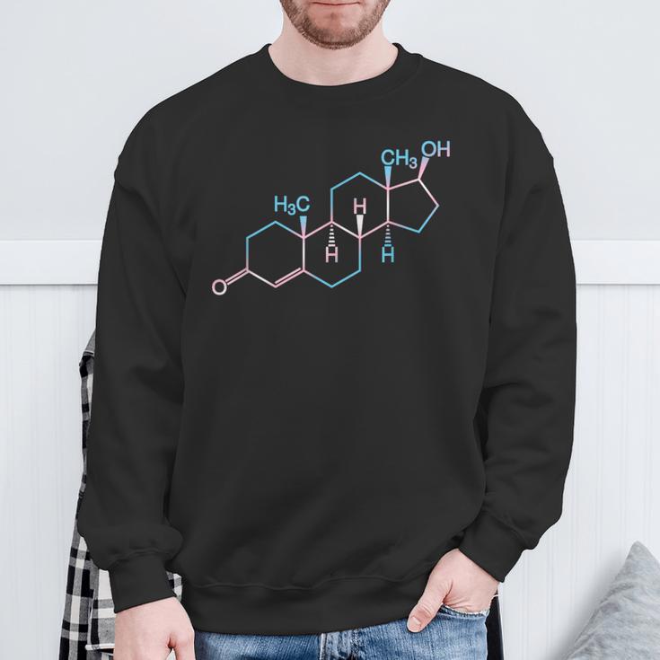 Testosterone Trans Sweatshirt Geschenke für alte Männer