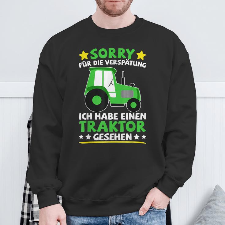 Tractor Trecker Children's Ich Habe Einen Traktor Sehen Sweatshirt Geschenke für alte Männer