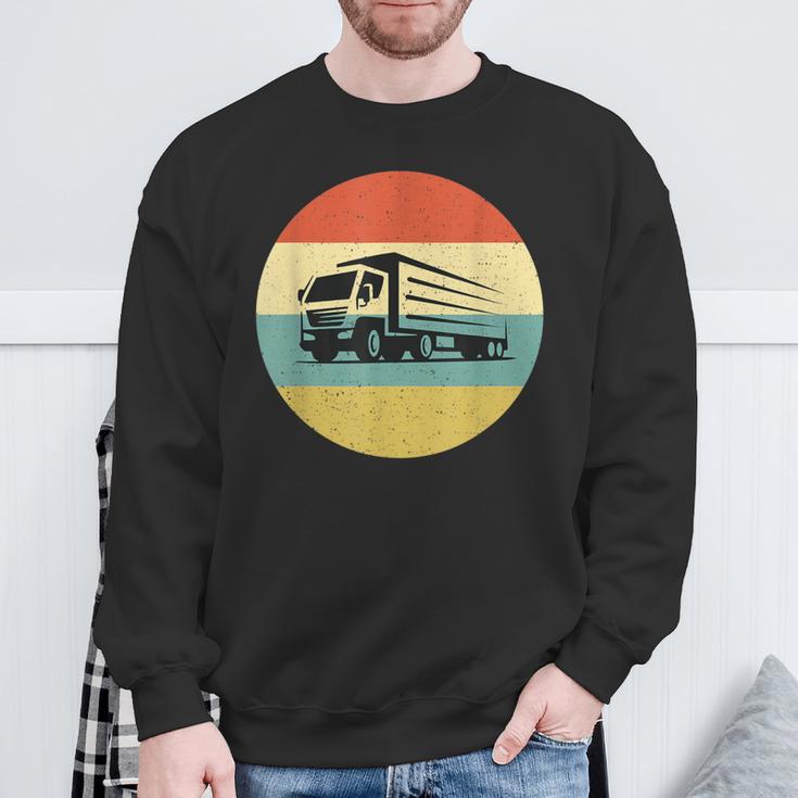 Trucksintage Retro Idea For Men Sweatshirt Geschenke für alte Männer