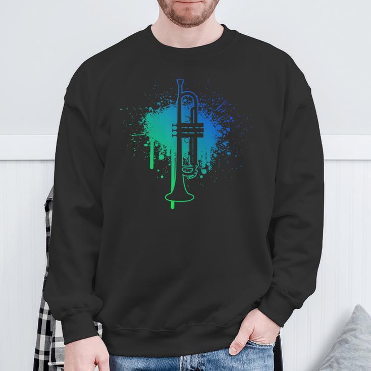 Trumpet Trumpet Player Trumpeter Sweatshirt Geschenke für alte Männer