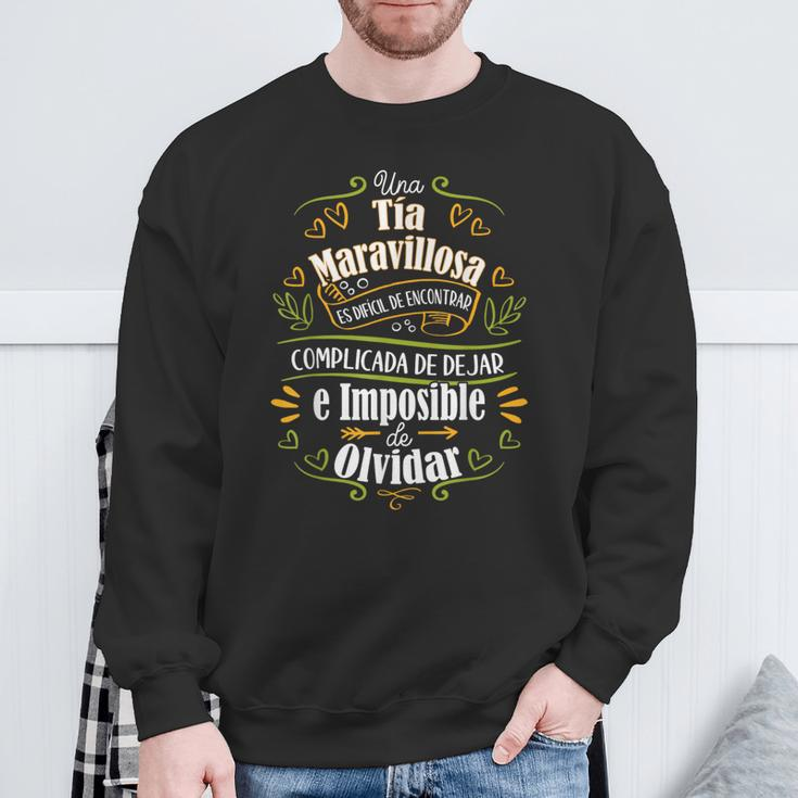 Una Tía Maravillosa Regalo Original Para Mi La Mejor Tia Sweatshirt Geschenke für alte Männer