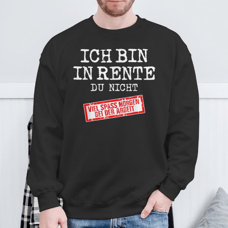 Viel Spaß Beim Arbeit Rente Retirement Pensioner Sweatshirt Geschenke für alte Männer