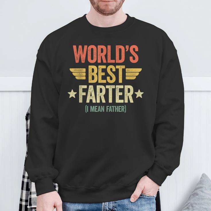 World's Best Farter Sweatshirt Geschenke für alte Männer