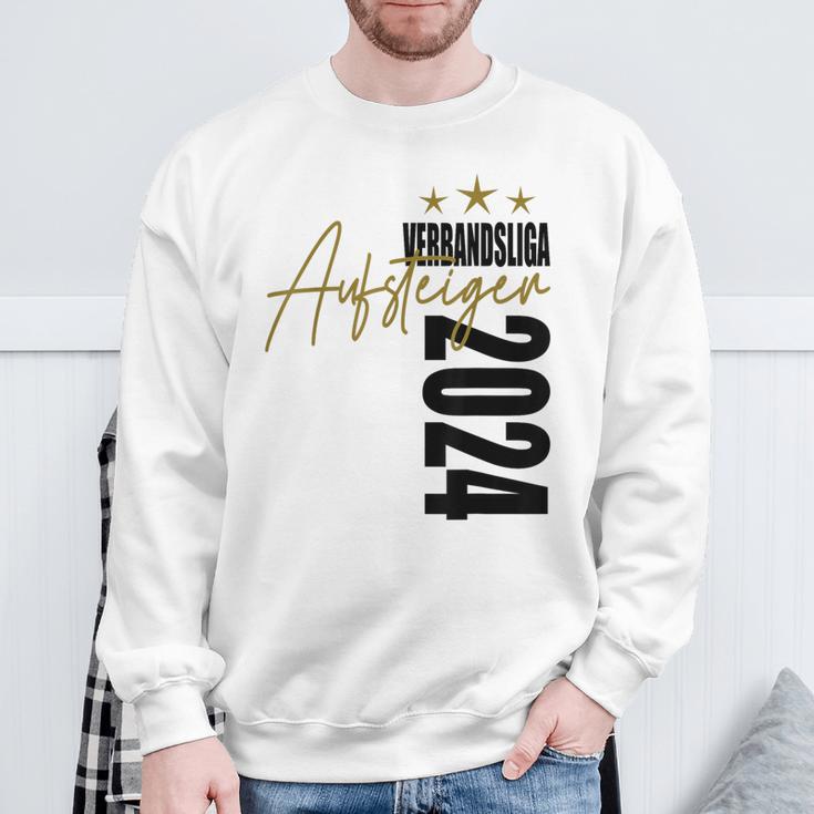 Aufsteigererbandsliga 2024 Aufstieg League Champion Sweatshirt Geschenke für alte Männer