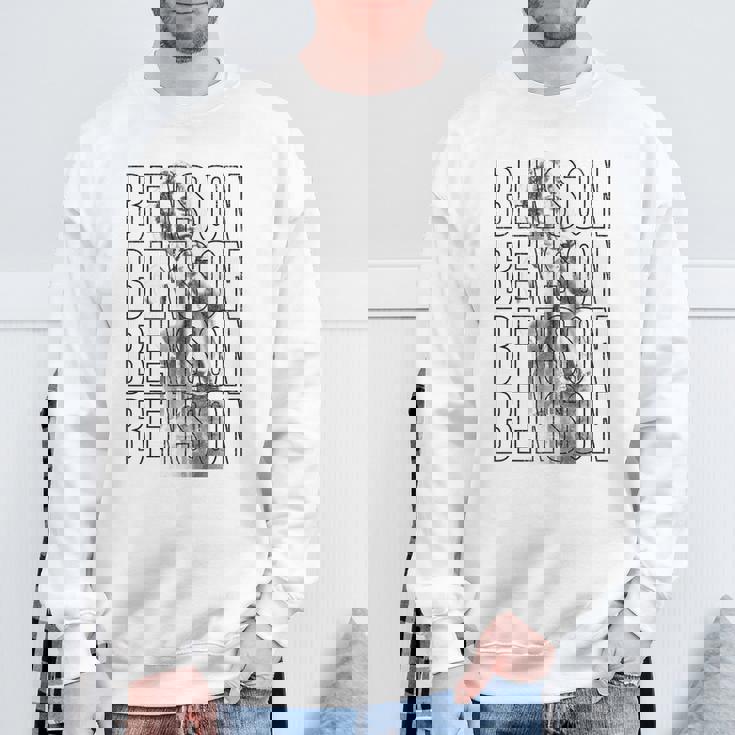 Benson First NamePopular Personalized Vintage Sweatshirt Gifts for Old Men