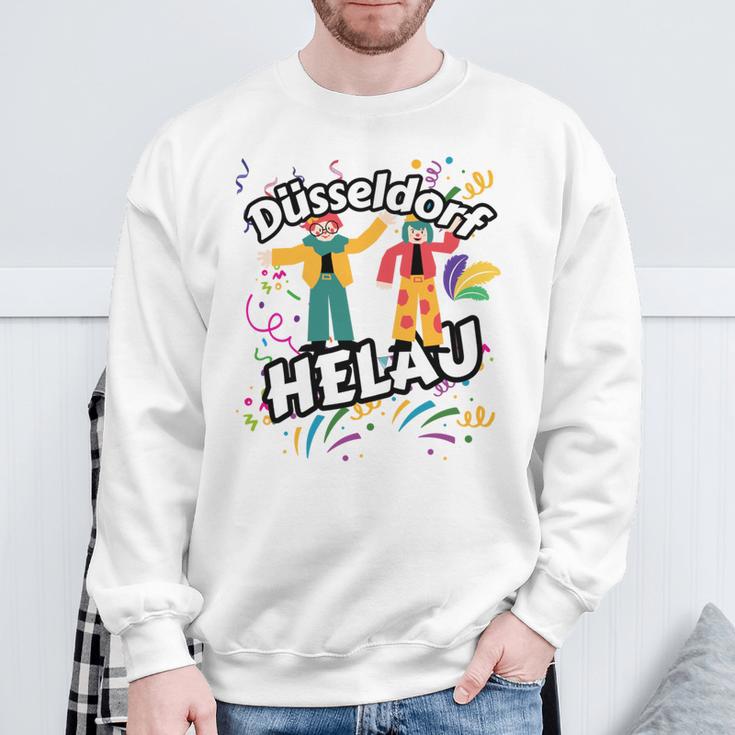 Düsseldorf Helau Carnival Altweiberfastnacht Rose Monday Sweatshirt Geschenke für alte Männer