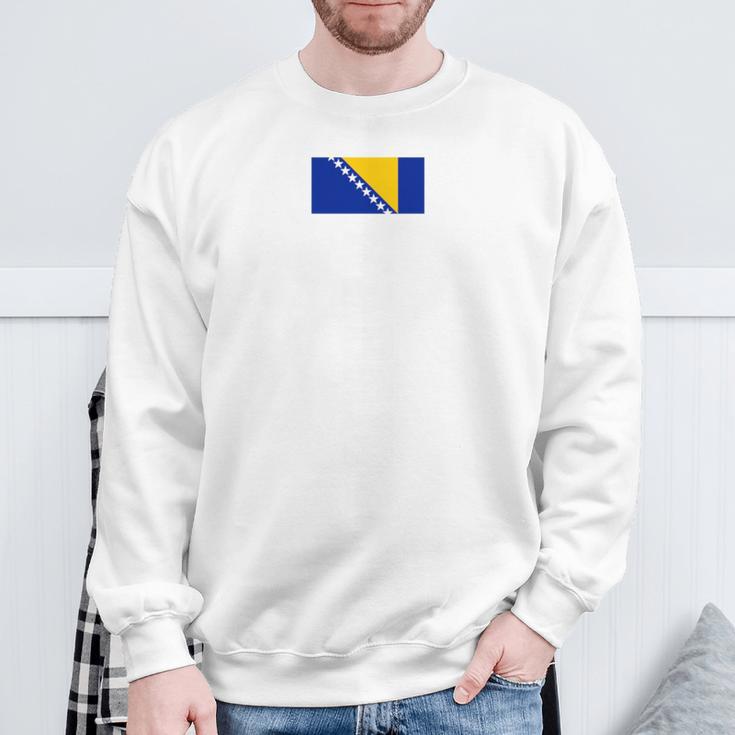 Kadric Bosnia Flag Surname Crest Emblem Crest Sweatshirt Geschenke für alte Männer