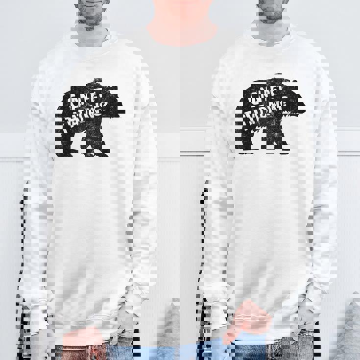 Can I Pet That Dog Dawg Meme Dog Sweatshirt Gifts for Old Men