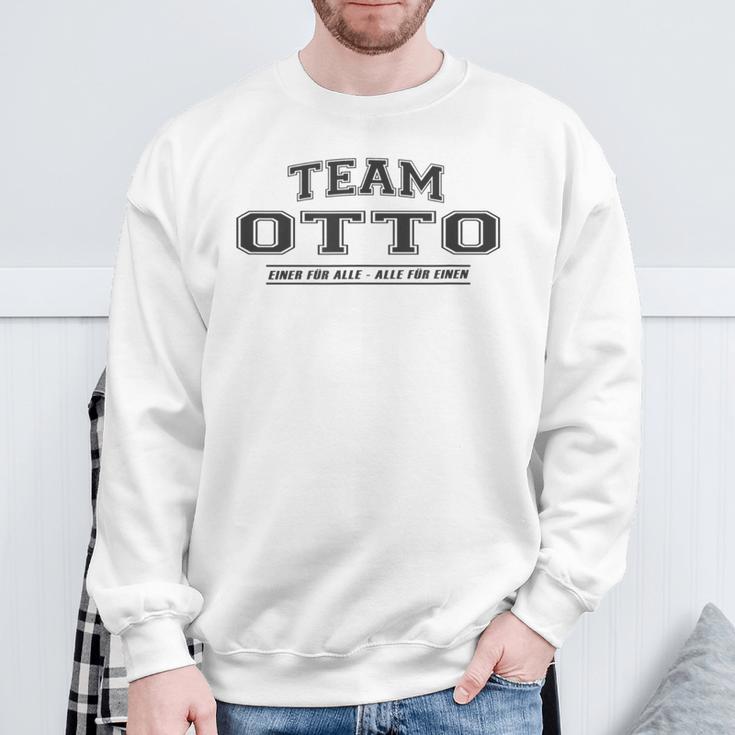 Team Otto Stolze Familie Nachname Geschenk Sweatshirt Geschenke für alte Männer