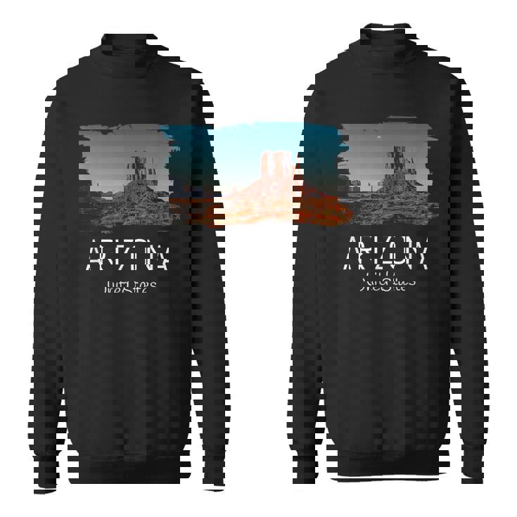 Arizona Montagne Skyline Cadeau Cool Souvenir Usa Arizona Sweater e